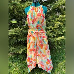 Vince Camuto Colorful Midi Dress